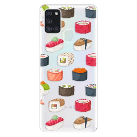 iSaprio Silikonové pouzdro - Sushi Pattern pro Samsung Galaxy A21s