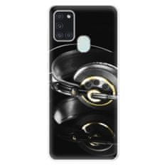 iSaprio Silikonové pouzdro - Headphones 02 pro Samsung Galaxy A21s