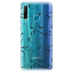 iSaprio Silikonové pouzdro - Fancy - black pro Honor 20e