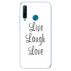 iSaprio Silikonové pouzdro - Live Laugh Love pro Honor 20e