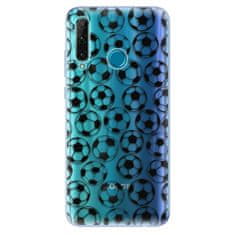 iSaprio Silikonové pouzdro - Football pattern - black pro Honor 20e