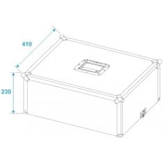 Roadinger Flightcase 1x NSF-350