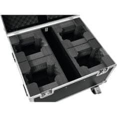 Roadinger transportní case pro 4x LED TMH-X1 Moving-Head Beam