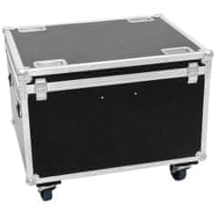 Roadinger Flightcase pro 4x LED THA-100F/THA-120PC na kolečkách