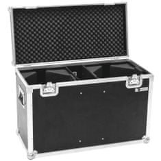 Roadinger Flightcase pro 2x LED THA-100F/THA-120PC