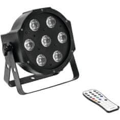 Eurolite LED SLS-7 DMX, 7x 10W TCL LED, IR, reflektor