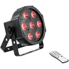 Eurolite LED SLS-7 DMX, 7x 10W TCL LED, IR, reflektor