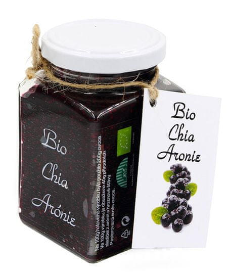 Dr. Hlaváč BIO džem Chia Aronie 260 g BEZ přídavku CUKRU