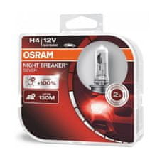 Osram H4 Night Breaker Silver +100% BOX 2ks