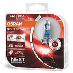 Osram H4 Night Breaker Laser +150% BOX 2ks