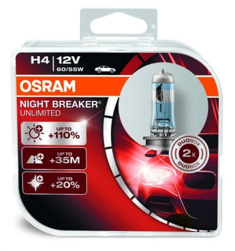 Osram H4 Night Breaker Unlimited