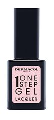 Dermacol Gelový lak na nehty One Step Gel Lacquer (Nail Polish) 11 ml (Odstín 01 First Date)