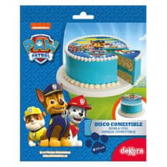 Dekora Jedlý papír Paw patrol - tlapková patrola všichni přátelé 20cm 