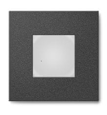 Mivvy Mivvy LED vestavné nástěnné svítidlo SOLO BLACK A 80x80x26mm 1-3W/4000K SOLA3W4KB