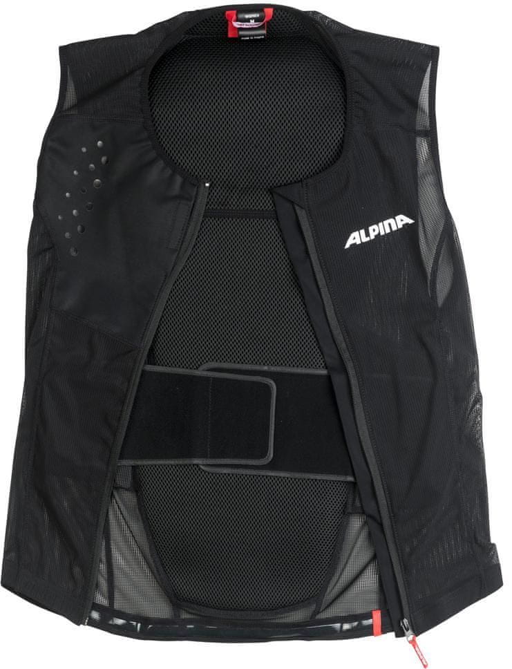 Alpina Sports Chránič zad Proshield women, černá, XS