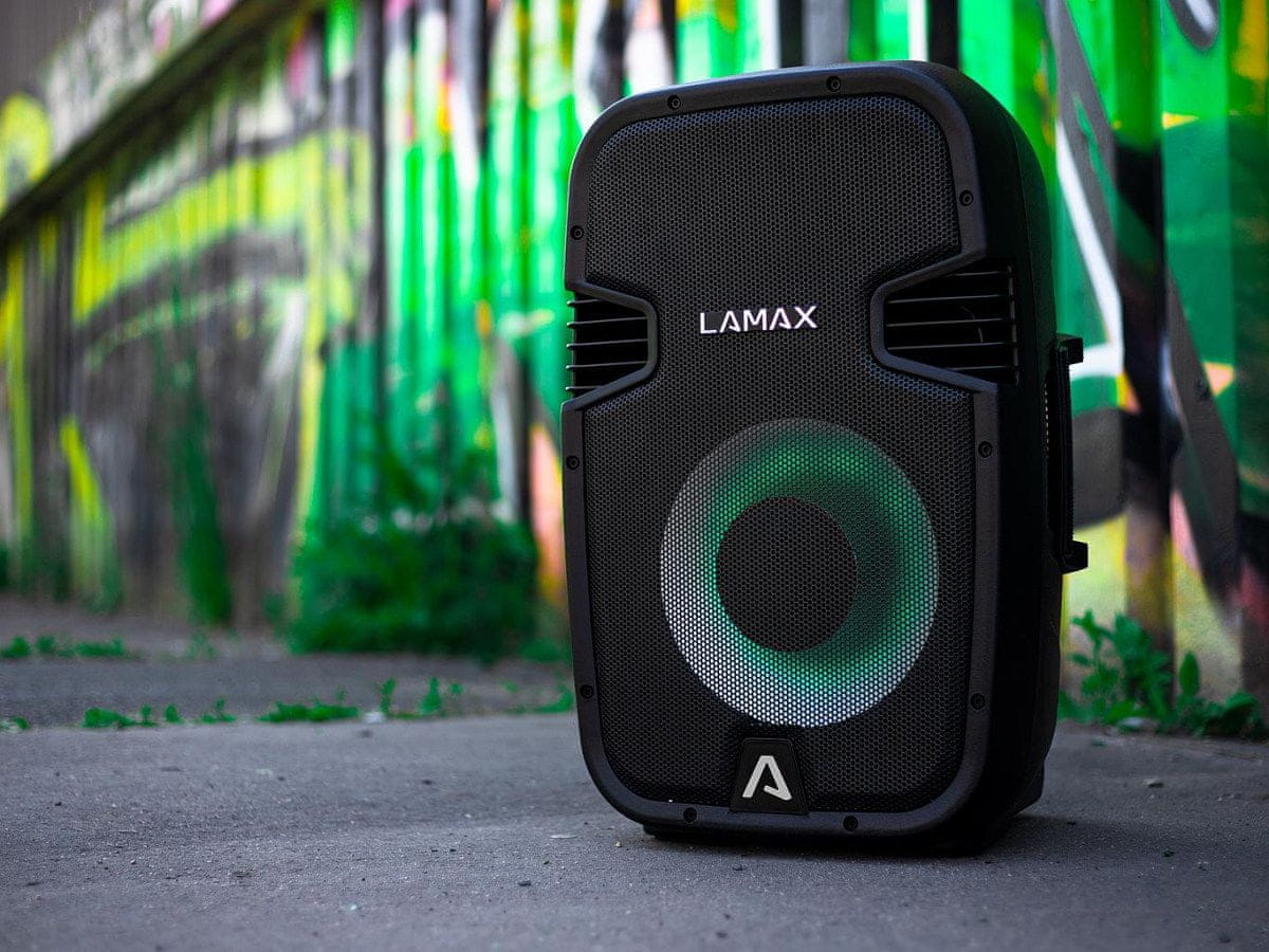 Bezdrátový reproduktor LAMAX PartyBoomBox500 bluetooth bezdrátové připojení kabelové připojení true wireless stereo
