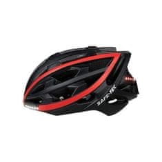 Safe-Tec TYR Black Red XL (61cm - 63cm)