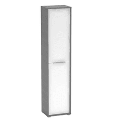 BPS-koupelny Vysoká policová skříň, grafit/bílá, RIOMA NEW TYP 06