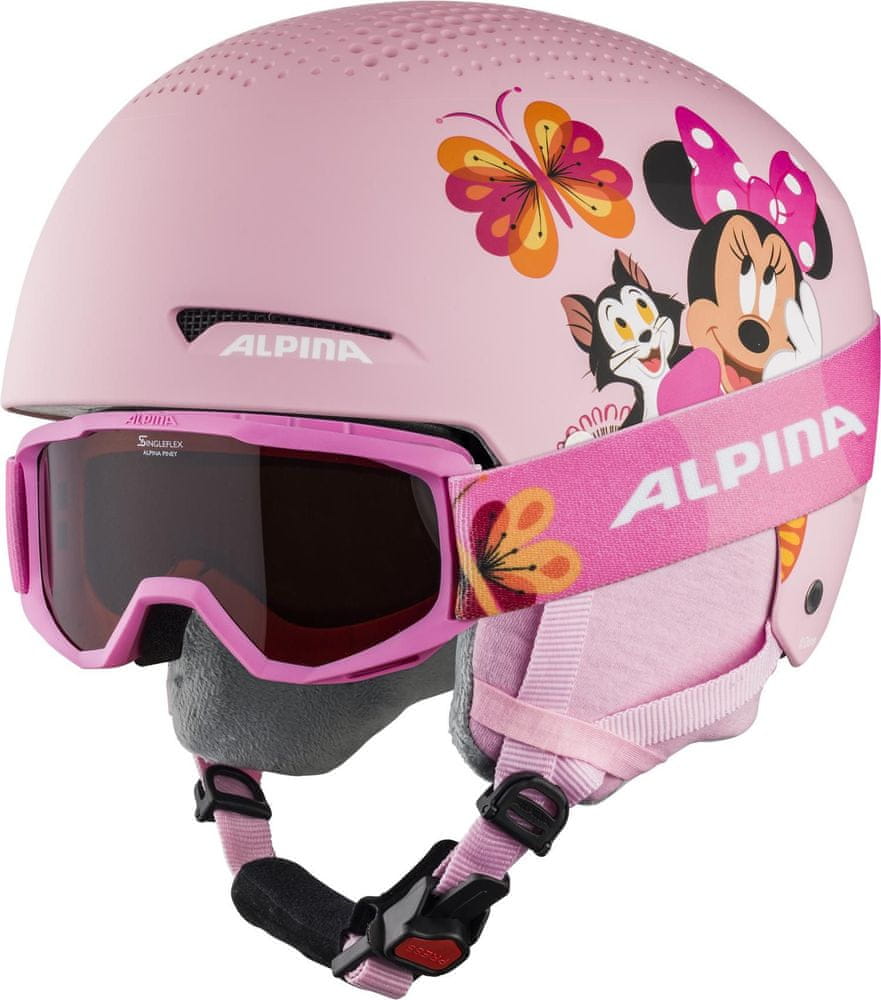 Alpina Sports Zupo set Disney, růžová, 51-55 cm, A9231.2.51