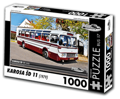 RETRO-AUTA© Puzzle BUS 17 - KAROSA ŠD 11 (1979) 1000 dílků