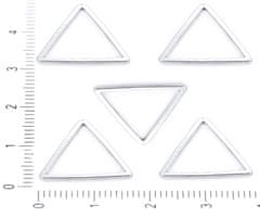 Kraftika Kovový trojúhelníkový rámeček pro náušnice, náramky