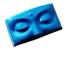 Kraftika Forma na mýdlo - buddha oči, duch tvář, jóga hlava