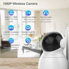 Zoneway 2MPx bezdrátová robot IP kamera NC825