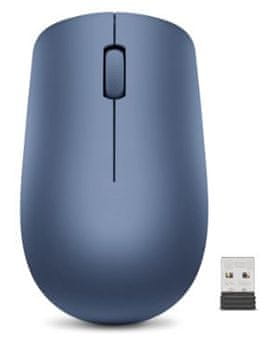 Optická bezdrátová myš Lenovo 530 Wireless Mouse, Abyss Blue (GY50Z18986) pohodlná dlouhá životnost vysoká přesnost