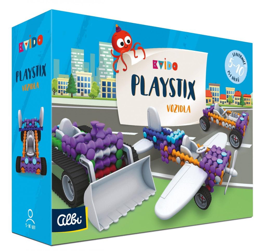 Albi Kvído Playstix vozidla