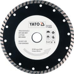 YATO Kotouč řezný 180mm diamantový turbo YT-6024 YATO
