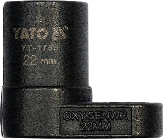 YATO Klíč nástrčný na lambda sondu CrMo YT-1753 YATO
