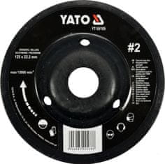 YATO Rotační rašple úhlová jemná 125 mm typ 2