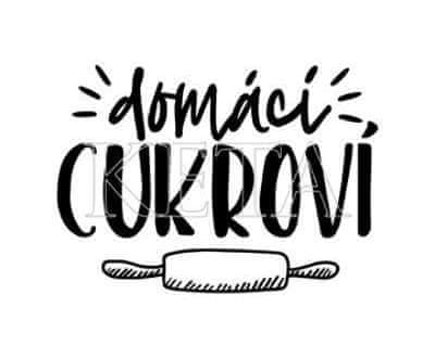 Kraftika Domácí cukoví č.1059 - gumové razítko na dřevě (1ks)