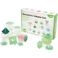 EDX Education 8cm Geometric Volume Set (14)