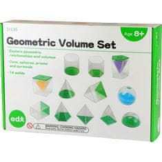 EDX Education 8cm Geometric Volume Set (14)