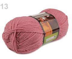 Kraftika 1ks (764) starorůžová pletací příze merino exclusive 100g