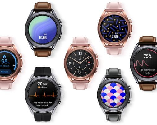 Samsung Galaxy Watch3, športové fitness funkcie