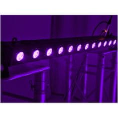 Eurolite LED BAR-12 UV světelná lišta, 12x 1W UV LED