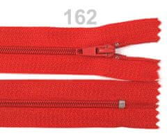 Kraftika 1ks poppy red spirálový zip šíře 3mm délka 35cm autolock