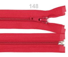 Kraftika 1ks high risk red spirálový zip šíře 5mm délka 55cm bundový