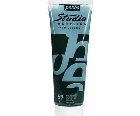 Pébéo Akrylová barva studio acrylics tmavě zelená 100ml,