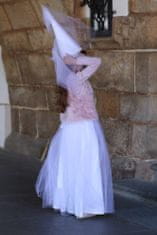 Proděti-cz  Bílá paní - kostým - velikost 130 - 140, součástí kostýmu jsou pouze šaty.