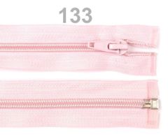 Kraftika 1ks candy pink spirálový zip šíře 5mm délka 70cm bundový
