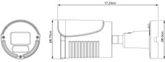 Avtech Kamerový set 1x NVR AVH2109AX a 8x 2MPX IP Bullet kamera DGM2103ASVP + 8x Kabel UTP 1x RJ45 - 1x RJ45 Cat5e 15m!