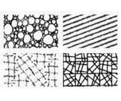 SMT Creatoys Textura geometrie - bublinky - silikonová gelová razítka