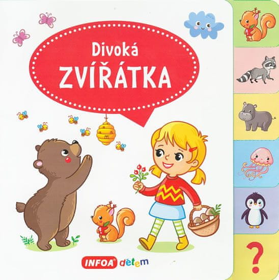 Divoká zvířátka - Velká knížka se záložkami - neuveden