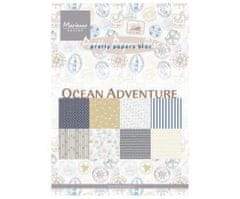 Kraftika Sada papírů a5 ocean adventure (32ks),