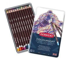 DERWENT Pastelky umělecké coloursoft sada (12ks),