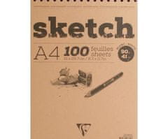 Clairefontaine Skicák sketch bílý (90g/m2, 100ks) a4,