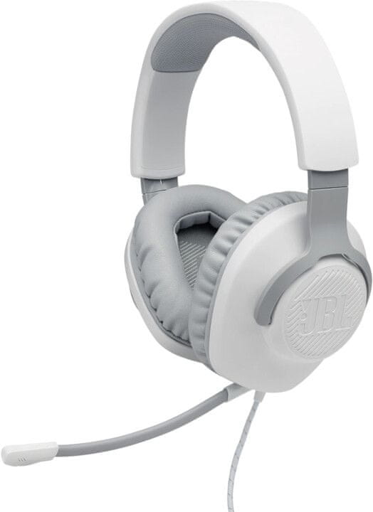 JBL Quantum 100, bílá (JBLQUANTUM100WHT)